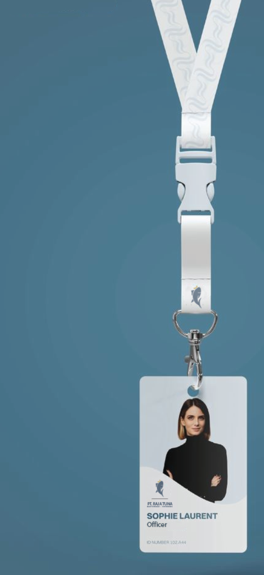 ID card dan lanyard